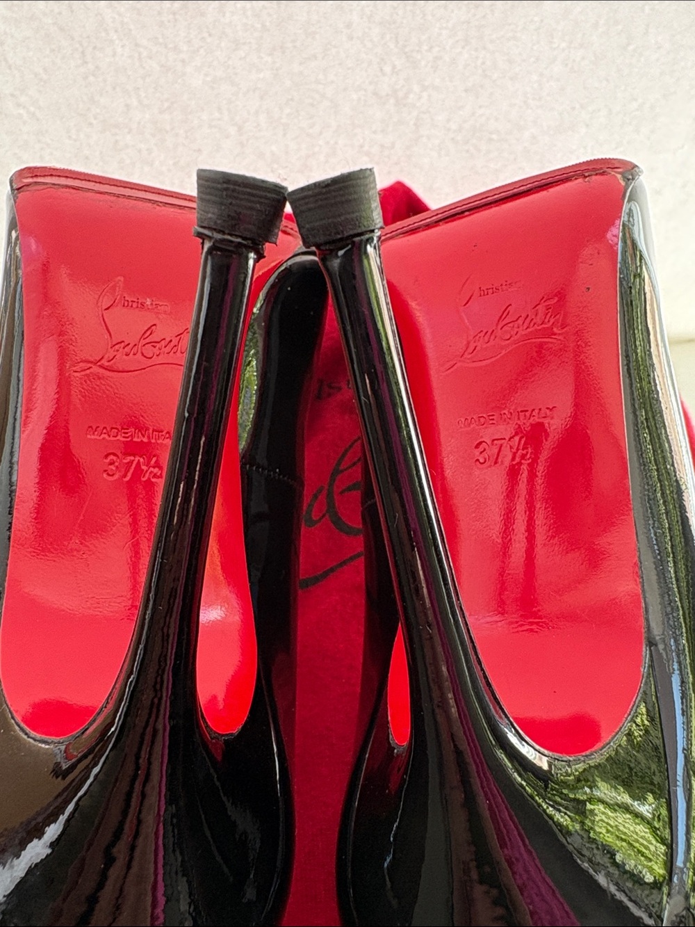 Christian Louboutin Completa Black Patent Pumps - Picture 10 of 16